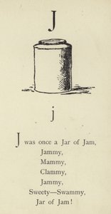 The letter J  by Edward Lear
